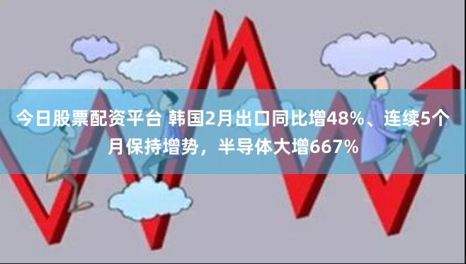 今日股票配资平台 韩国2月出口同比增48%、连续5个月保持增势，半导体大增667%