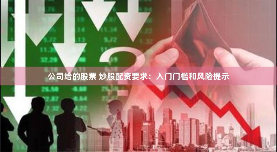 公司给的股票 炒股配资要求：入门门槛和风险提示
